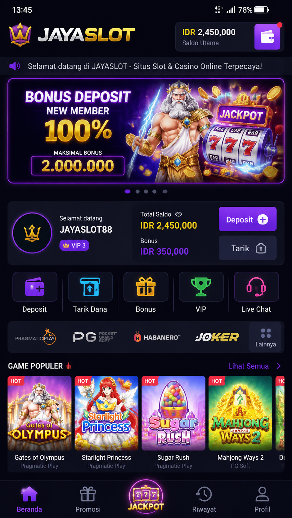 Screenshot 3 jayaslot